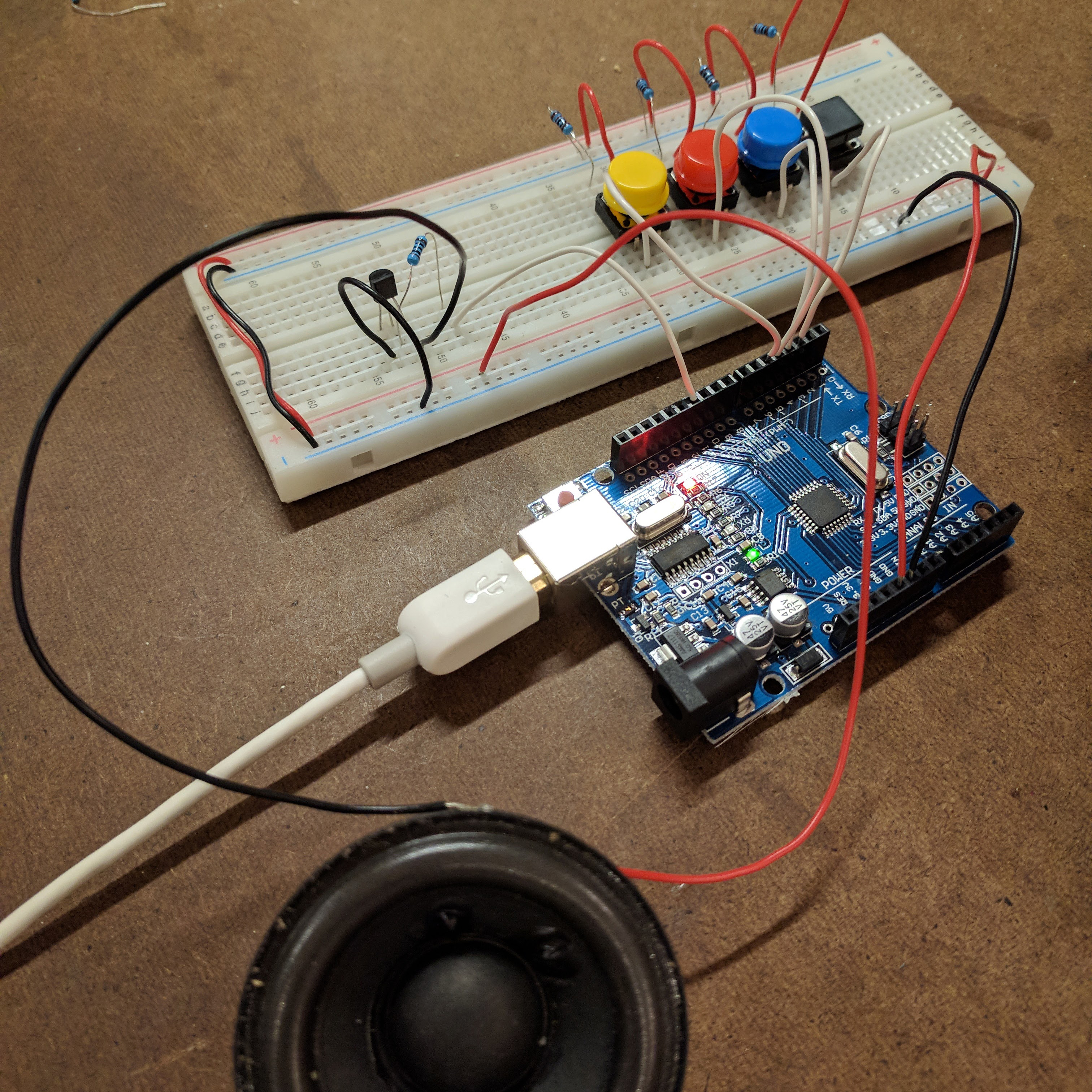 Drum Machine Playing Audio Samples with Arduino Jillian
